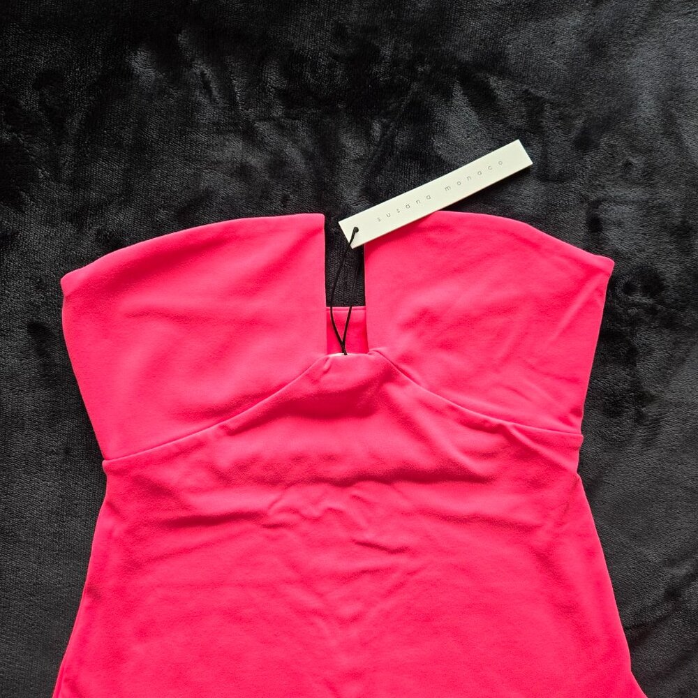 NWT Susana Monaco angled wire tube top, size S - Picture 4 of 6